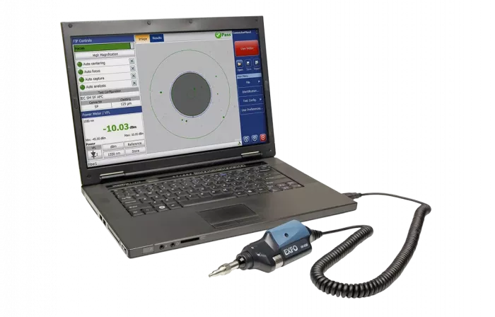 FIP-410B-UPC Цифровой USB видеомикроскоп EXFO FIP-410B без экрана (три режима увеличения)