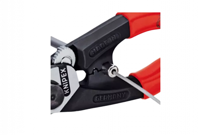 KN-9562190 Тросорез для резки проволочных тросов d до 7 мм Knipex