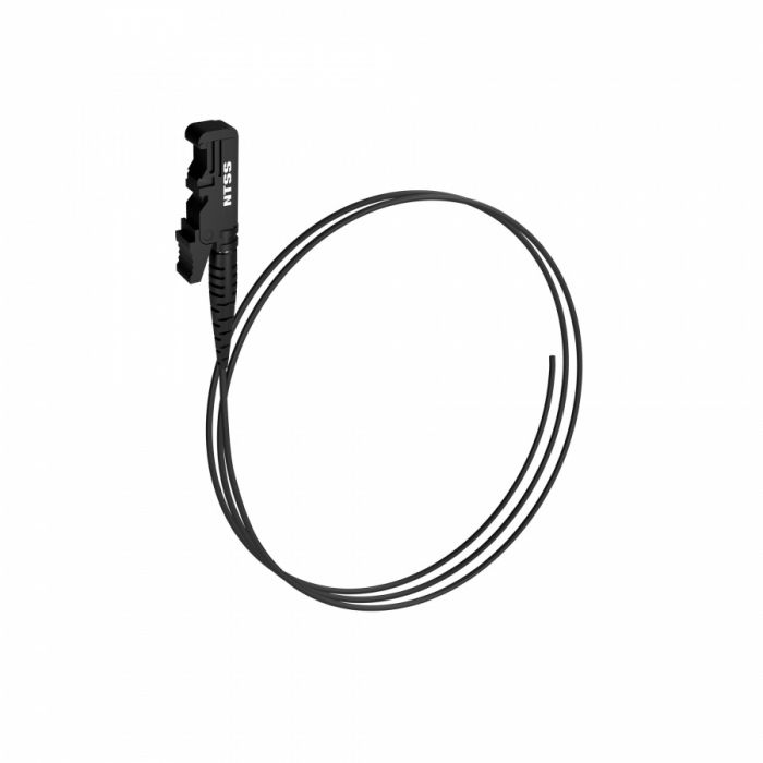 Пигтейл оптический NTSS E2000/UPC 50/125мкм 2*1.5м LSZH чёрный