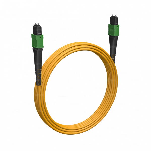 Волоконно-оптическая сборка trunk NTSS PREMIUM 8ов, MTP/APC (female)-MTP/APC (female), полярность А, 9/125 OS2, 5м, LSZH