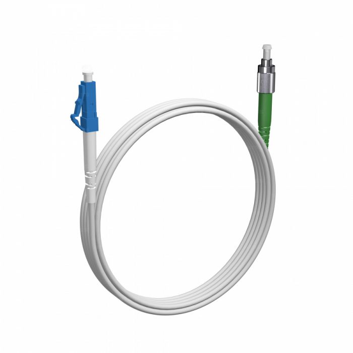 Шнур оптический NTSS spc LC/UPC-FC/APC 9/125 G.657A1 3.0мм 4м LSZH (патч-корд)