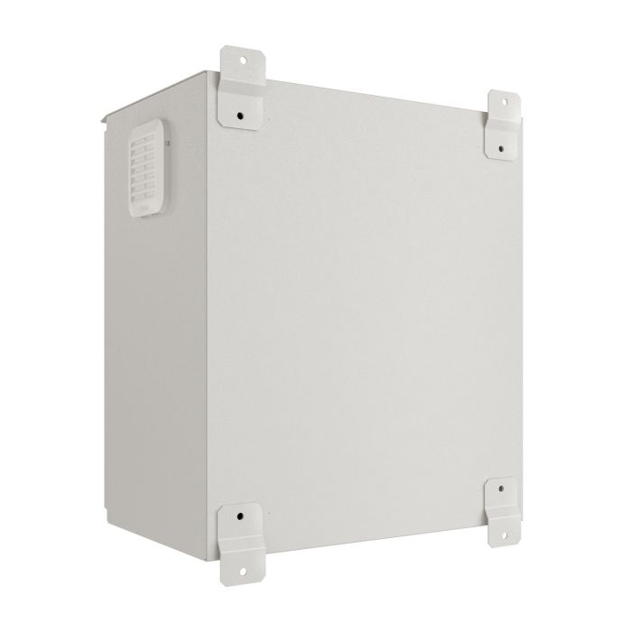 Шкаф настенный NTSS WTR (ШхВхГ) 400x500x350 мм, с монтажной платой, IP55, серый RAL7035