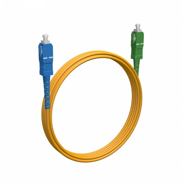 Шнур оптический NTSS spc SC/UPC-SC/APC 9/125 2.0мм 3м LSZH (патч-корд)