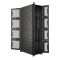 Шкаф напольный серверный NTSS CoDS 42U 800х1070мм, 4 секции по 9U, двойные боковые стенки, панель потолка и пола с щеточными вводами, двери перфорированная и перфорированная двухстворчатая, регулируемые опоры, ролики, черный RAL 9005