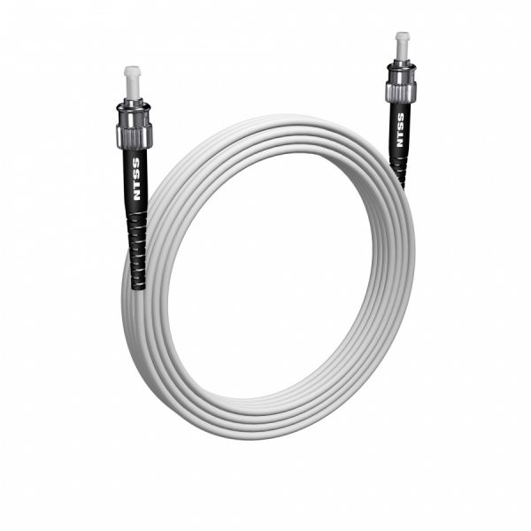 Шнур оптический NTSS spc ST/UPC-ST/UPC 9/125 G.657A2 3.0мм 15м LSZH (патч-корд)