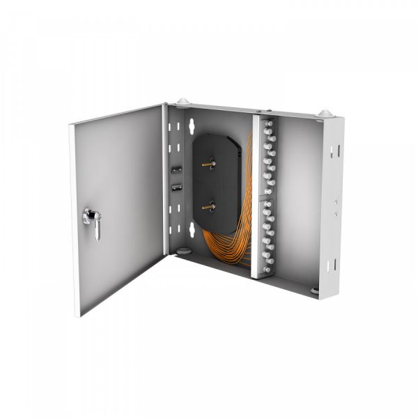 Кросс настенный NTSS PREMIUM, предсобранный, 12 портов FC/UPC, 50/125 мкм