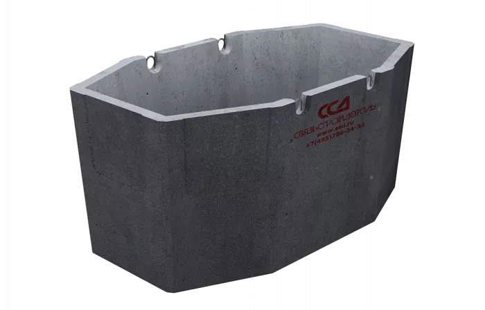 Колодец ККСр-3,5М-10(80) ГЕК-ССД (В20) в двухслойной битумно-латексной гидроизоляции