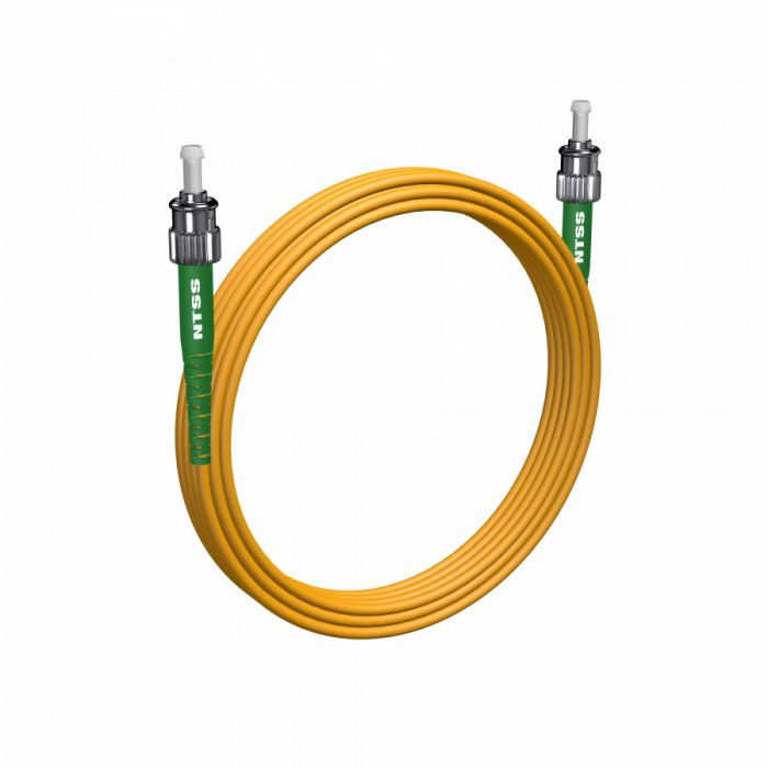 Шнур оптический NTSS spc ST/APC-ST/APC 9/125 2.0мм 5м LSZH (патч-корд)