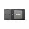 Шкаф настенный телекоммуникационный NTSS W 9U 600х600х500мм, 2 профиля 19, дверь стеклянная, боковые стенки съемные, задняя стенка, разобранный, черный RAL 9005