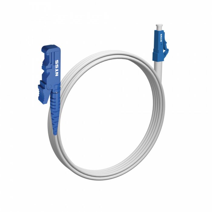 Шнур оптический NTSS spc E2000/UPC-LC/UPC 9/125 G.657A1 3.0мм 3м LSZH (патч-корд)
