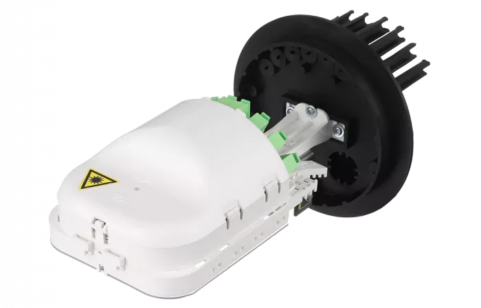 Муфта-кросс МКО-С7/СМ4-1PLC4-SC/APC-10SC-10SC/APC-1SC/APC  ССД