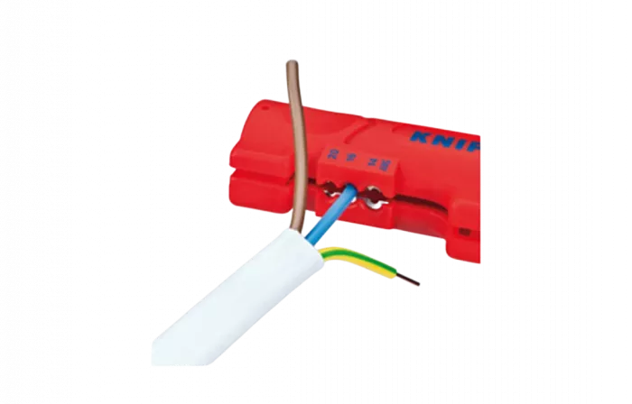 KN-1664125SB	Стриппер для плоского, круглого и водостойкого монтажного кабелей, 0.8/1.5/2.5 мм², длина 125 мм, SB