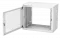 Шкаф телекоммуникационный настенный разборный 19”,9U(600x350), ШТ-НСр-9U-600-350-П дверь перфорированная ССД