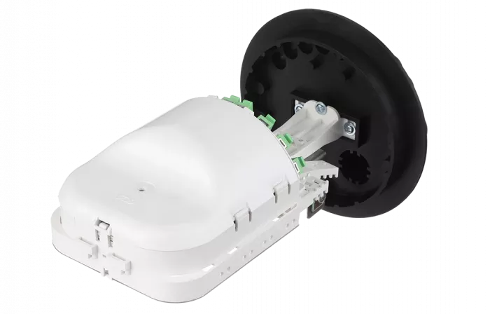 Муфта-кросс МКО-С7/СМ4-1PLC8-SC/APC-10SC-10SC/APC-1SC/APC  ССД