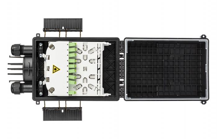 Муфта-кросс МКО-Ш1/С09-1PLC8-SC/APC-10SC-9SC/APC-1SC/APC ССД