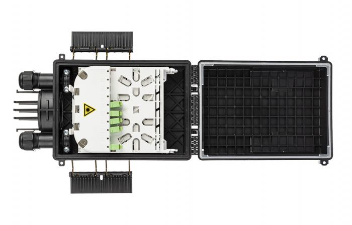 Муфта-кросс МКО-Ш1/С09-1PLC4-SC/APC-10SC-5SC/ACP-1SC/APC ССД