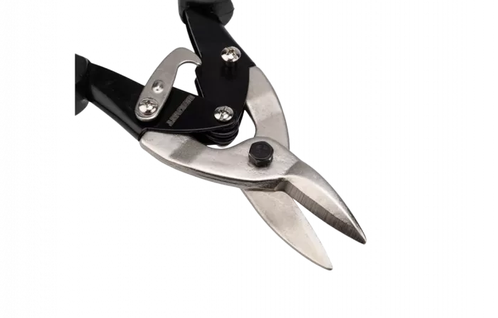 12-4630 Ножницы по металлу прямые 260мм никелированные, двухкомпонентные рукоятки REXANT