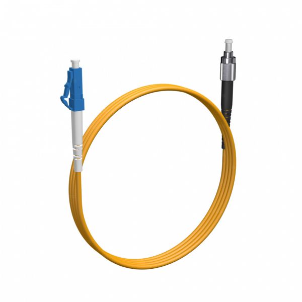 Шнур оптический NTSS PREMIUM spc LC/UPC-FC/UPC 9/125 3.0мм 1м LSZH (патч-корд)