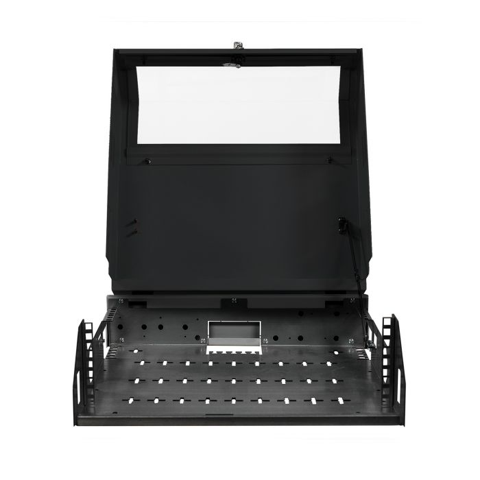 Шкаф настенный телекоммуникационный NTSS SOHO 19 5U: 3U+2U, собранный, черный RAL 9005