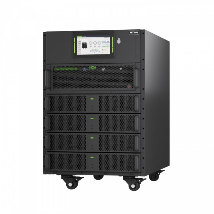Силовой шкаф модульного ИБП NTSS LRT 60 кВА, 4 слота для силовых модулей 15 кВА, 15U напольный