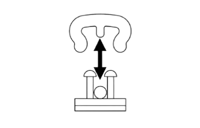 7100109646/80611487796 3M™Clear Track Cover,  крышка для самоклеющего крепления, 305шт