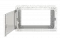 Шкаф телекоммуникационный настенный разборный 19”,6U(600x550), ШТ-НСр-6U-600-550-С дверь стекло ССД
