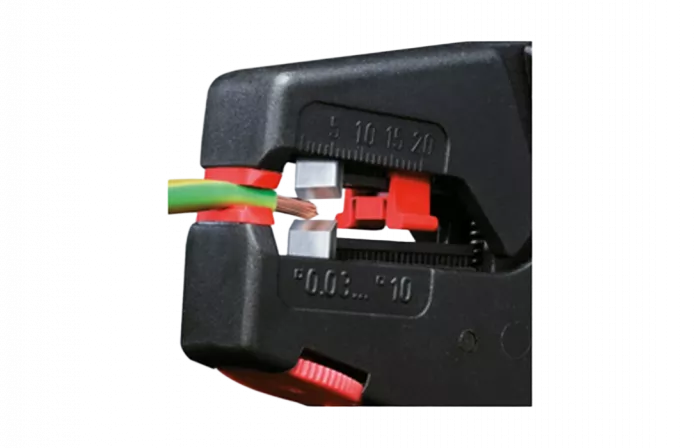 KN-1240200	Стриппер автоматический со сменными ножами, Ø 0.03-10 мм (AWG 32-7), 200 мм