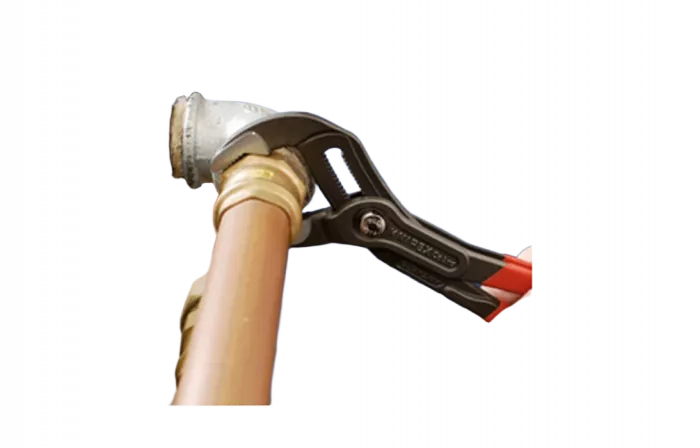 KN-8701150 COBRA® клещи переставные, зев 32 мм, длина 150 мм, фосфатированные, обливные ручки