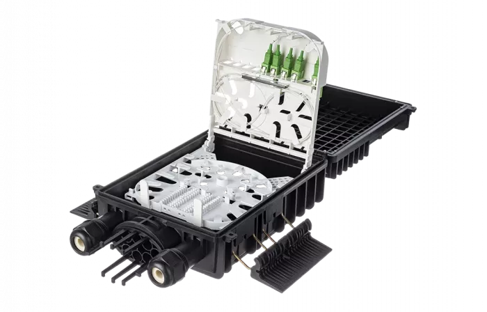 Муфта-кросс МКО-Ш1/С09-1PLC4-SC/APC-10SC-5SC/ACP-1SC/APC ССД