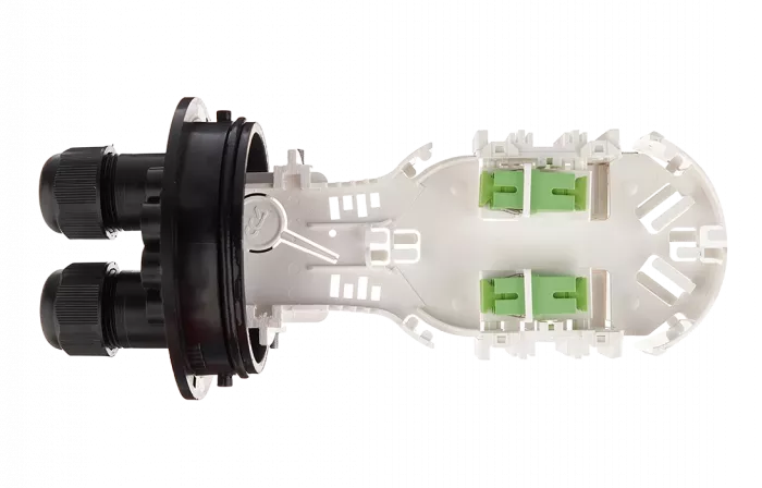 Муфта-кросс МКО-Ц8/С09-5SC5SC/APC-5SC/APC ССД