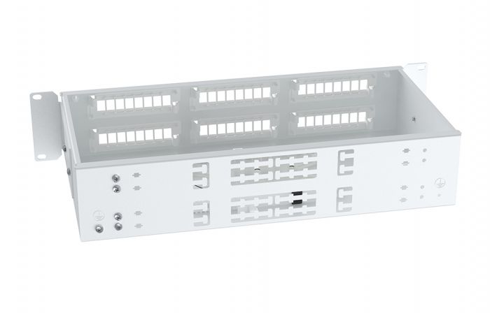 Кросс ШКОС-Л -2U/4 -48 -FC/ST/SC/LC~  -(корпус) ~ ССД