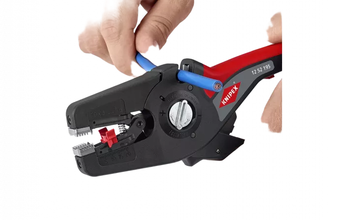 KN-1252195SB	PreciStrip 16 стриппер автоматический, 0.08-16 мм² AWG 28-6, 195 мм, SB