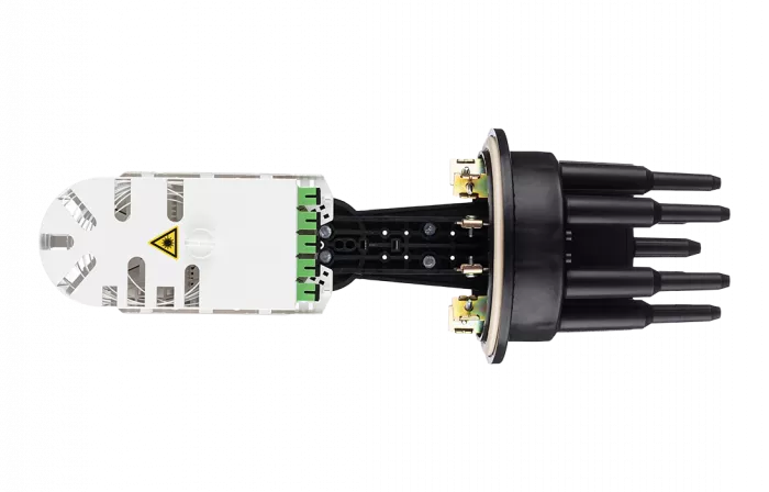 Муфта-кросс МКО-Г3/СМ6-1PLC4-SC/APC-20SC-5SC/APC-1SC/APC ССД