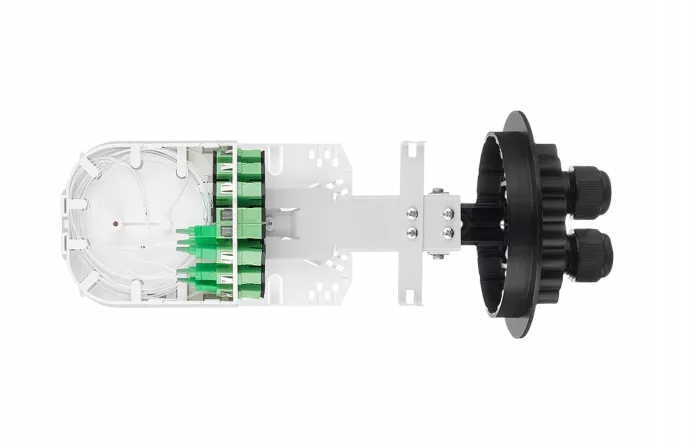 Муфта-кросс МКО-С6/СМ4-1PLC4-SC/APC-10SC-10SC/APC-1SC/APC ССД