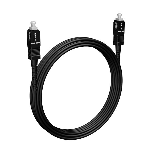 Шнур оптический NTSS PREMIUM spc SC/UPC-SC/UPC 9/125 2.0мм 10м черный LSZH (патч-корд)