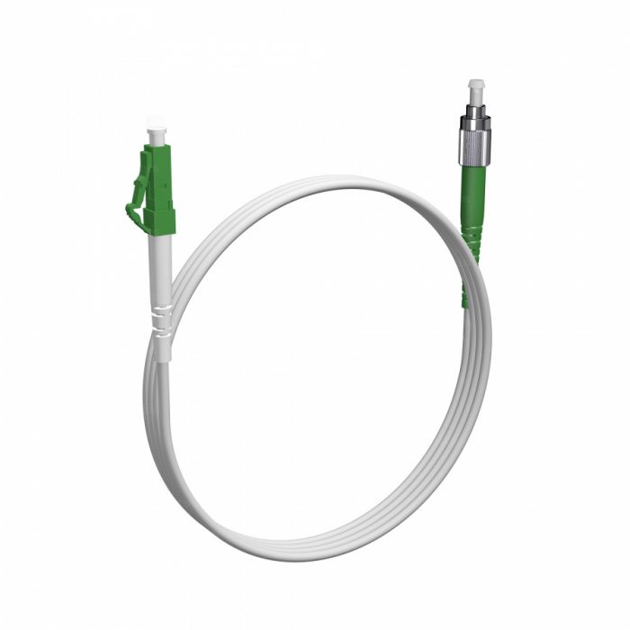 Шнур оптический NTSS spc LC/APC-FC/APC 9/125 G.657A1 2.0мм 2м LSZH (патч-корд)