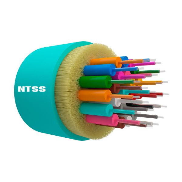 Оптический кабель внутренний NTSS 24 волокна OM3, 50/125, LSZH, аква