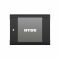 Шкаф настенный телекоммуникационный NTSS W 12U 600х600х635мм, 2 профиля 19, дверь стеклянная, боковые стенки съемные, задняя стенка, разобранный, черный RAL 9005