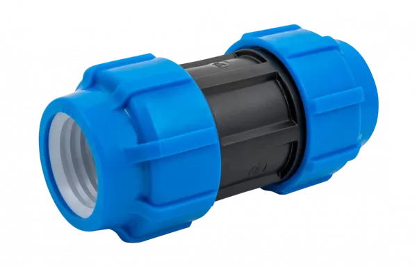 Муфта соединительная компрессионная  для труб ПНД 20мм