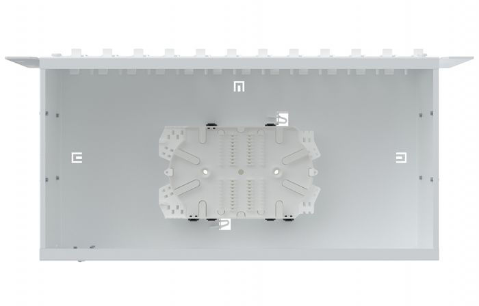 Кросс ШКОС-Л -3U/6 -96 -FC/ST/SC/LC~  -(корпус) ~ ССД