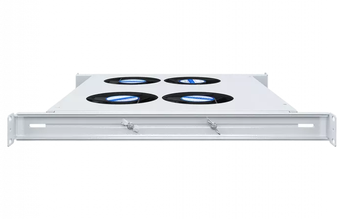 Вентиляторный модуль , 4 вентилятора с цифровым термореле  ВМ-4-19"-Т-2 ССД