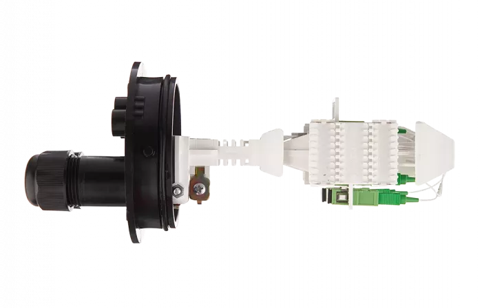 Муфта-кросс МКО-Ц8/С09-1PLC4-SC/APC-5SC/APC-1SC/APC ССД