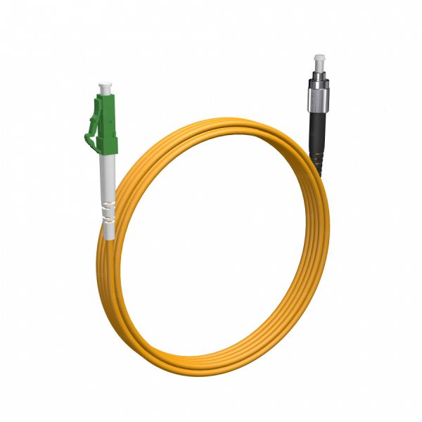 Шнур оптический NTSS spc LC/APC-FC/UPC 9/125 3.0мм 3м LSZH (патч-корд)