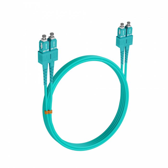 Шнур оптический NTSS dpc SC/UPC-SC/UPC 50/125 OM3 2.0мм 3м LSZH (патч-корд)