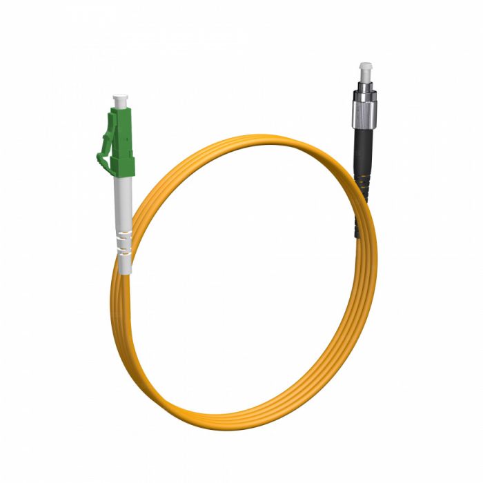 Шнур оптический NTSS spc LC/AРС-FC/UРС 9/125 2.0мм 1м LSZH (патч-корд)