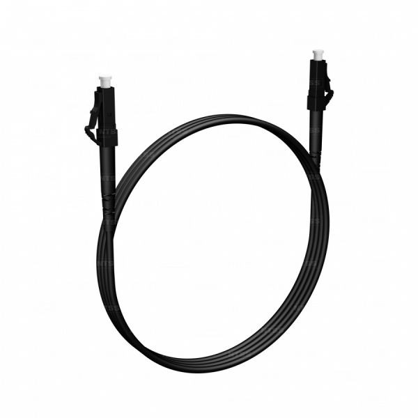 Шнур оптический NTSS spc LC/UPC-LC/UPC 9/125 3.0мм 2м черный LSZH (патч-корд)