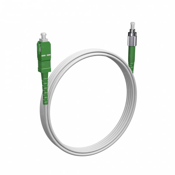 Шнур оптический NTSS PREMIUM spc SC/APC-FC/APC 9/125 G.657A1 3.0мм 3м LSZH (патч-корд)