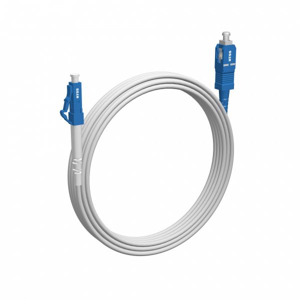 Шнур оптический NTSS spc LC/UPC-SC/UPC 9/125 G.657A1 3.0мм 9м LSZH (патч-корд)