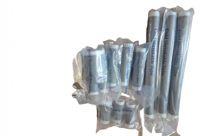 ИМАГ-Муфта-6/10-TI-3х95-150 - комплект концевой муфты холодной усадки внутренней установки для 3-жил. кабеля с изоляцией из СПЭ на 6/10 кВ, 3х95-150 мм2