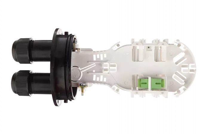 Муфта-кросс МКО-Ц8/С09-5SC5SC/APC-5SC/APC ССД